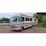 1994 Fleetwood Bounder RV, 7,400cc. Registration number L774 DFD. Chassis number