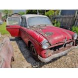 1959 Hillman Minx Series IIIA Project, 1494cc. Registration number XWF 26. Chassis number