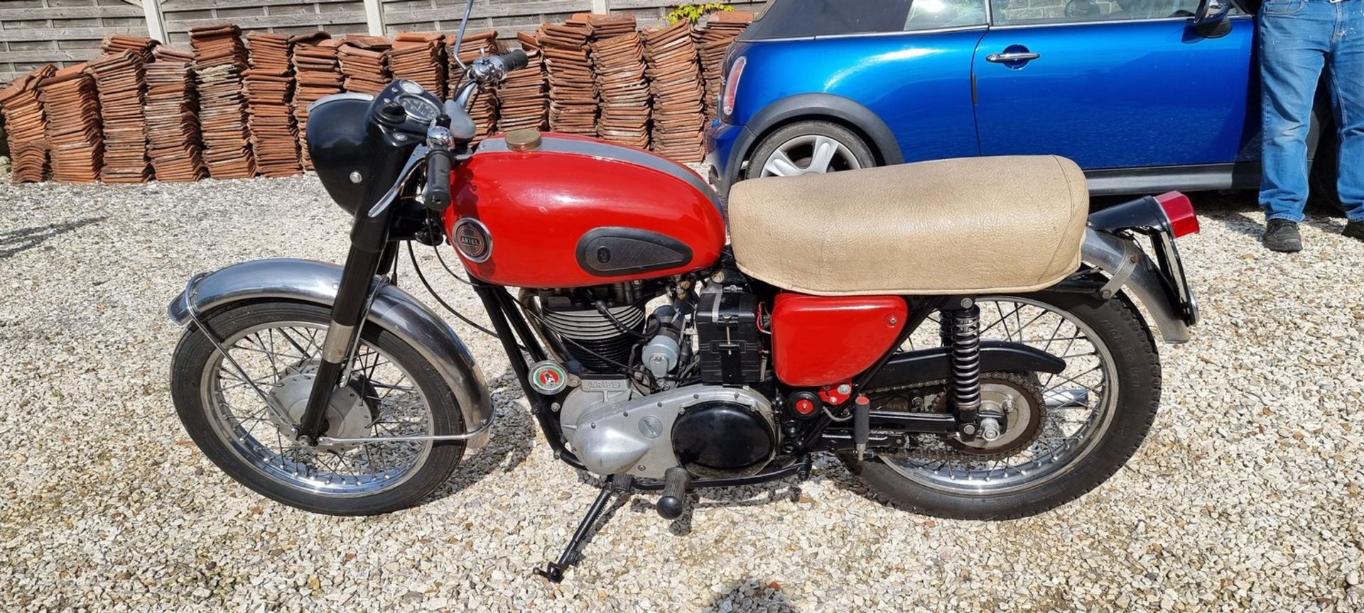 1959 Ariel Red Hunter 350cc. Registration number 284 UXL (non transferrable). Frame number CAPR - Image 2 of 13