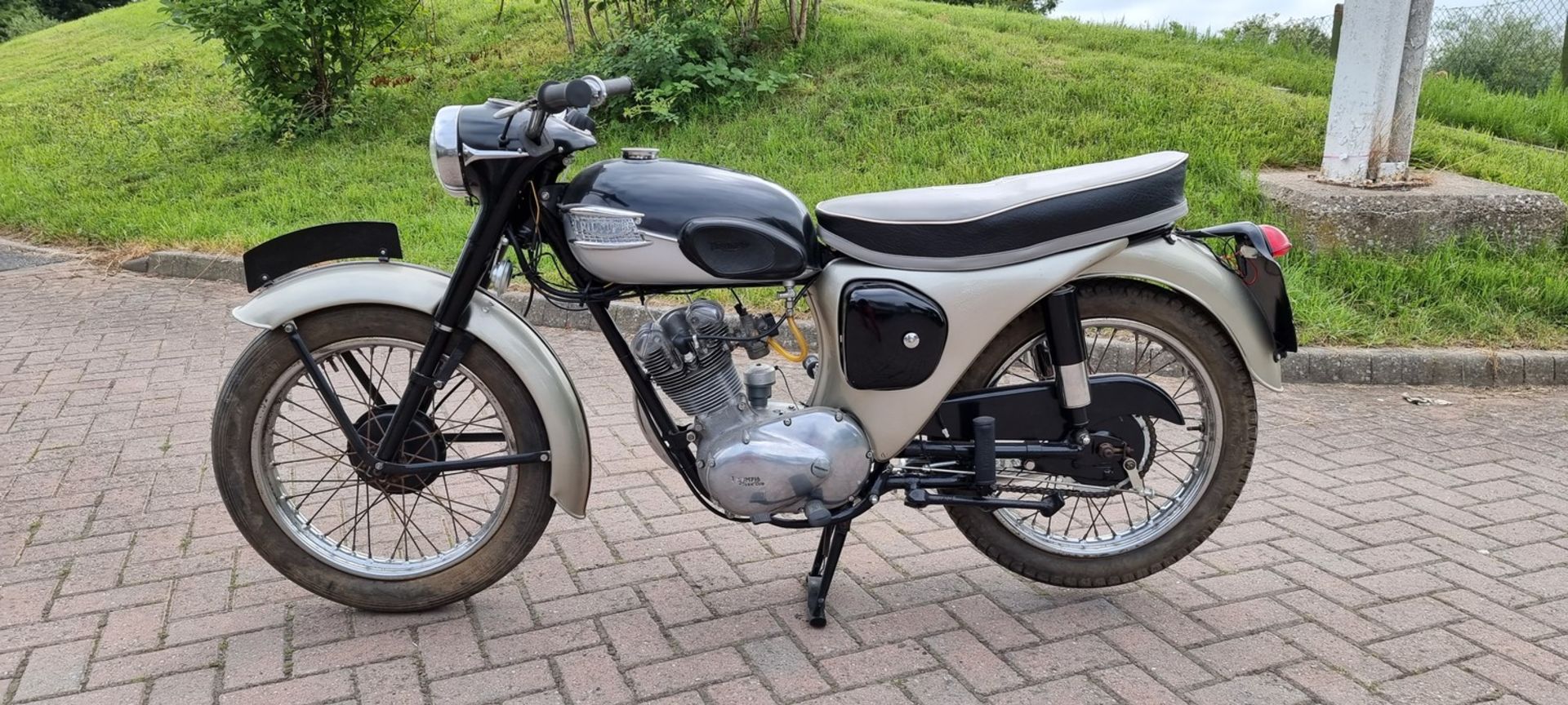 1962 Triumph Tiger Cub, 200cc. Registration number VSJ 675 (non transferrable). Frame number - Image 2 of 12