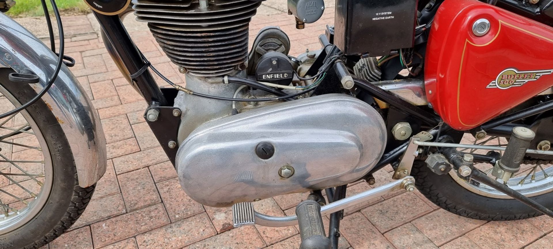 1990 Royal Enfield Bullet 500, 499cc. Registration number H310 YAT. Frame number OB5237H. Engine - Image 9 of 13