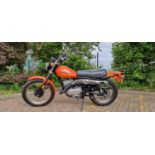 1976 Harley - Davidson SS250, 250 cc. Registration number PAO 308P. Frame number 9E12091H6. Engine