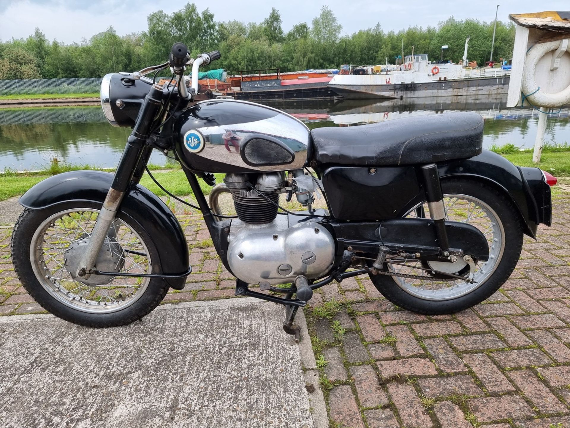 1963 AJS Model 14, 250 cc. Registration number WRT 244A. Frame number 16442 (not found). Engine - Image 2 of 12