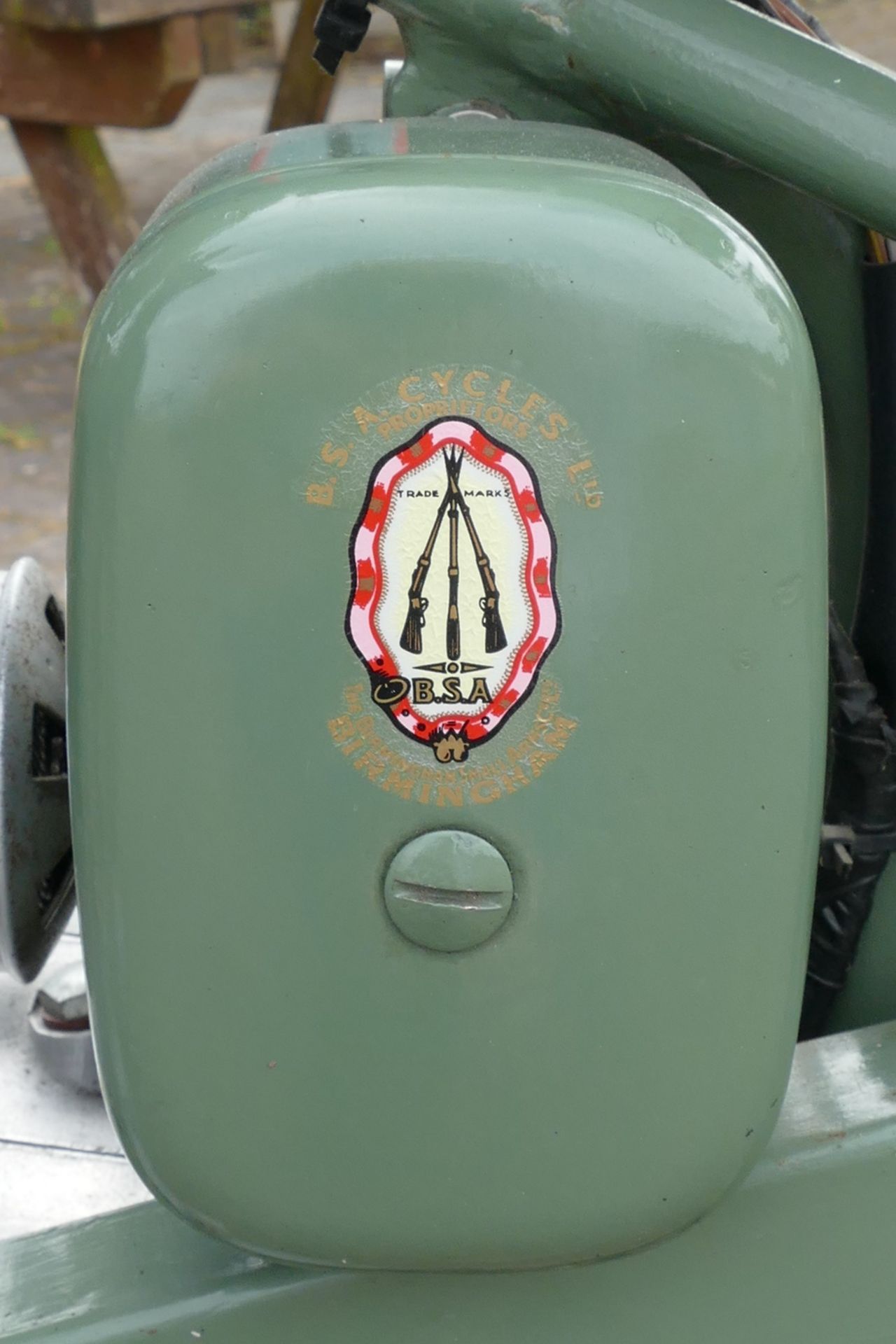 1953 BSA Bantam D1, 125cc. Registration number JKY 632W (see text). Frame number BD2S 12485. - Image 14 of 14