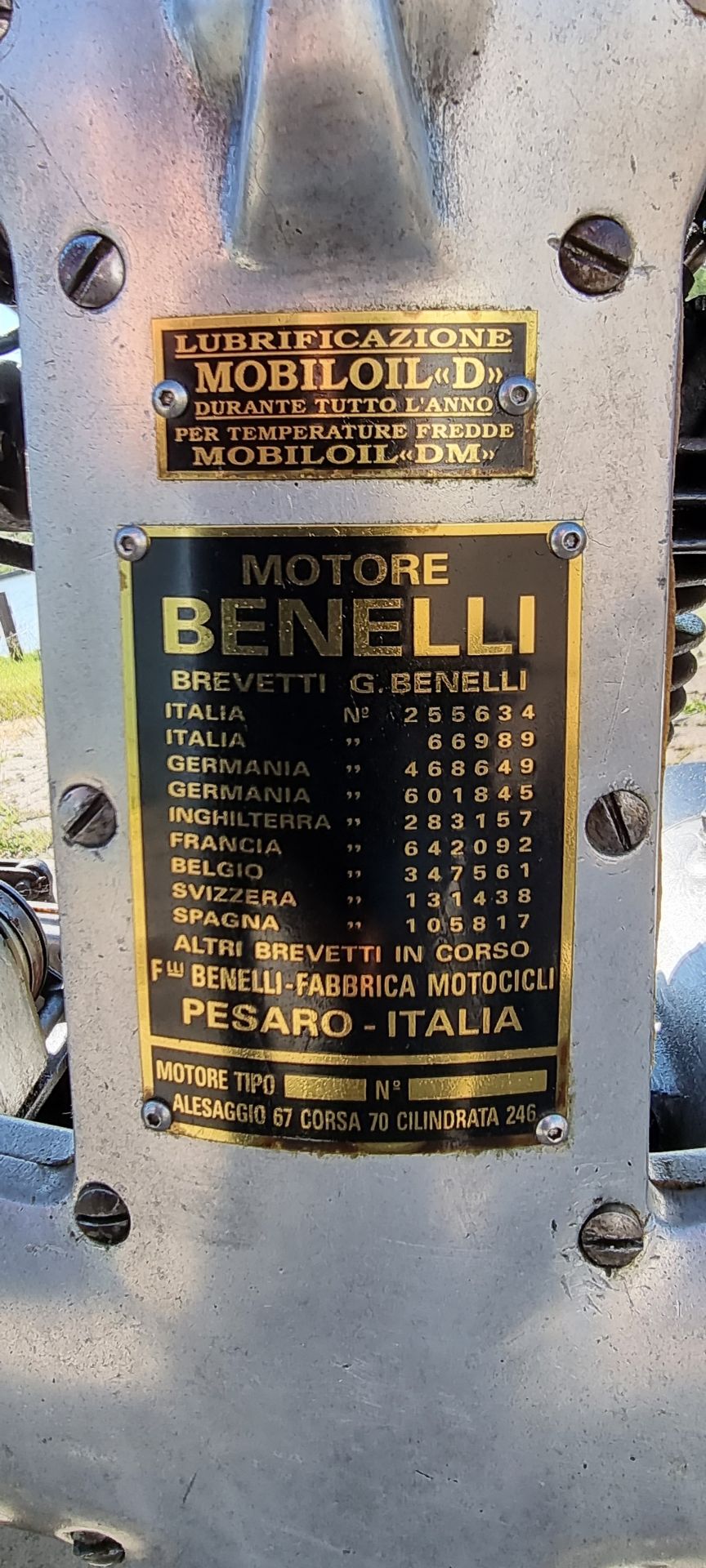 1938 Benelli M37 250 TNE, 248cc. Registration number 741 XUN. Frame number 25-10352. Engine number - Image 11 of 15