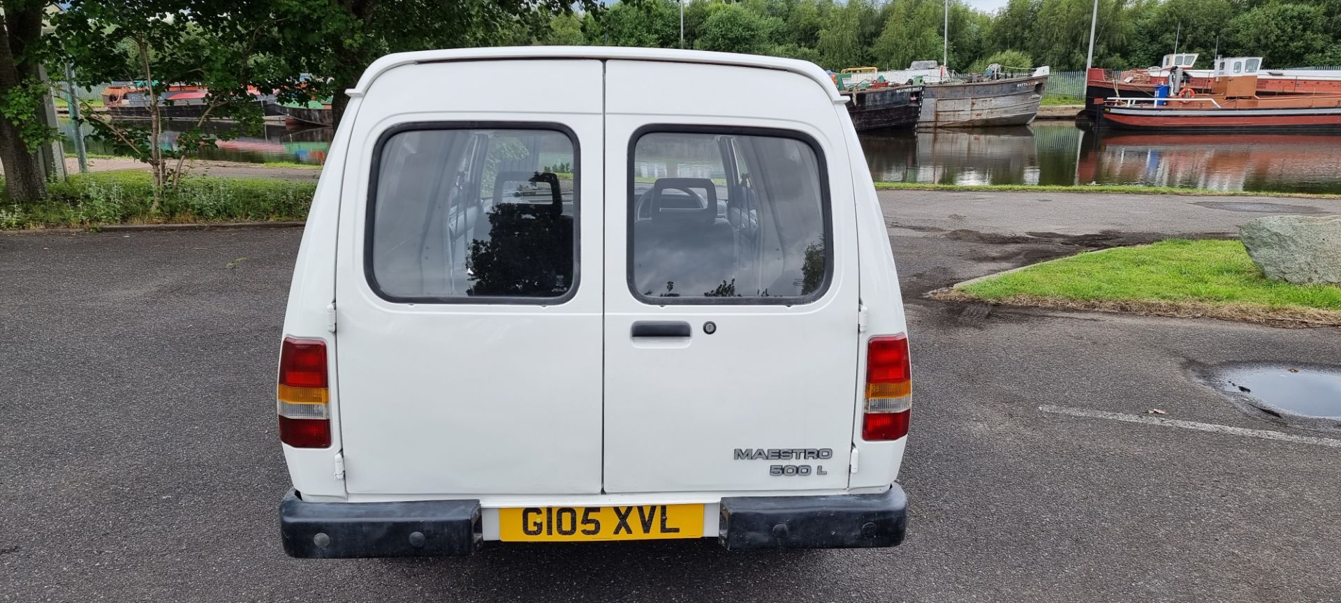 1990 Austin Maestro 500L van, 1275cc petrol. Registration number G105 XVL. - Image 6 of 6