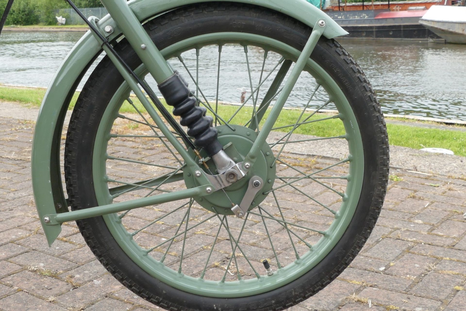 1953 BSA Bantam D1, 125cc. Registration number JKY 632W (see text). Frame number BD2S 12485. - Image 7 of 14