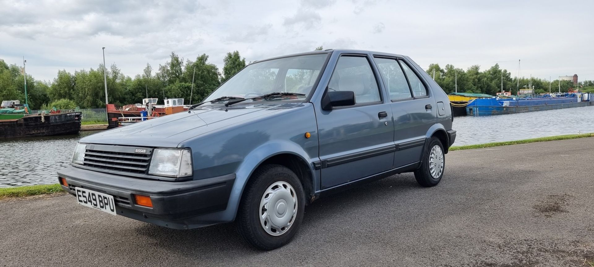 1987 Nissan Micra SGL automatic, 998cc. Registration number E549 BPU. Chassis number K10 429826. - Image 2 of 15