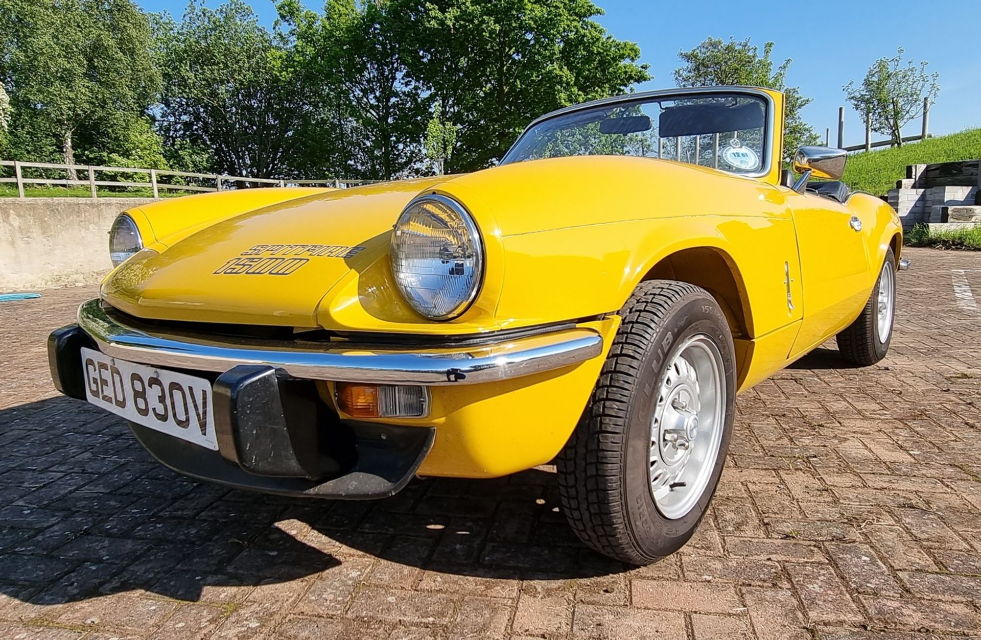 1979 Triumph Spitfire 1500, 1493cc. Registration number GED 830V. Chassis number FH 133903. Engine - Image 2 of 24