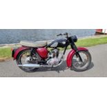 1959 BSA C15, 250cc. Registration number 350UYM (non transferrable). Frame number C15 4257. Engine