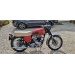 1959 Ariel Red Hunter 350cc. Registration number 284 UXL (non transferrable). Frame number CAPR