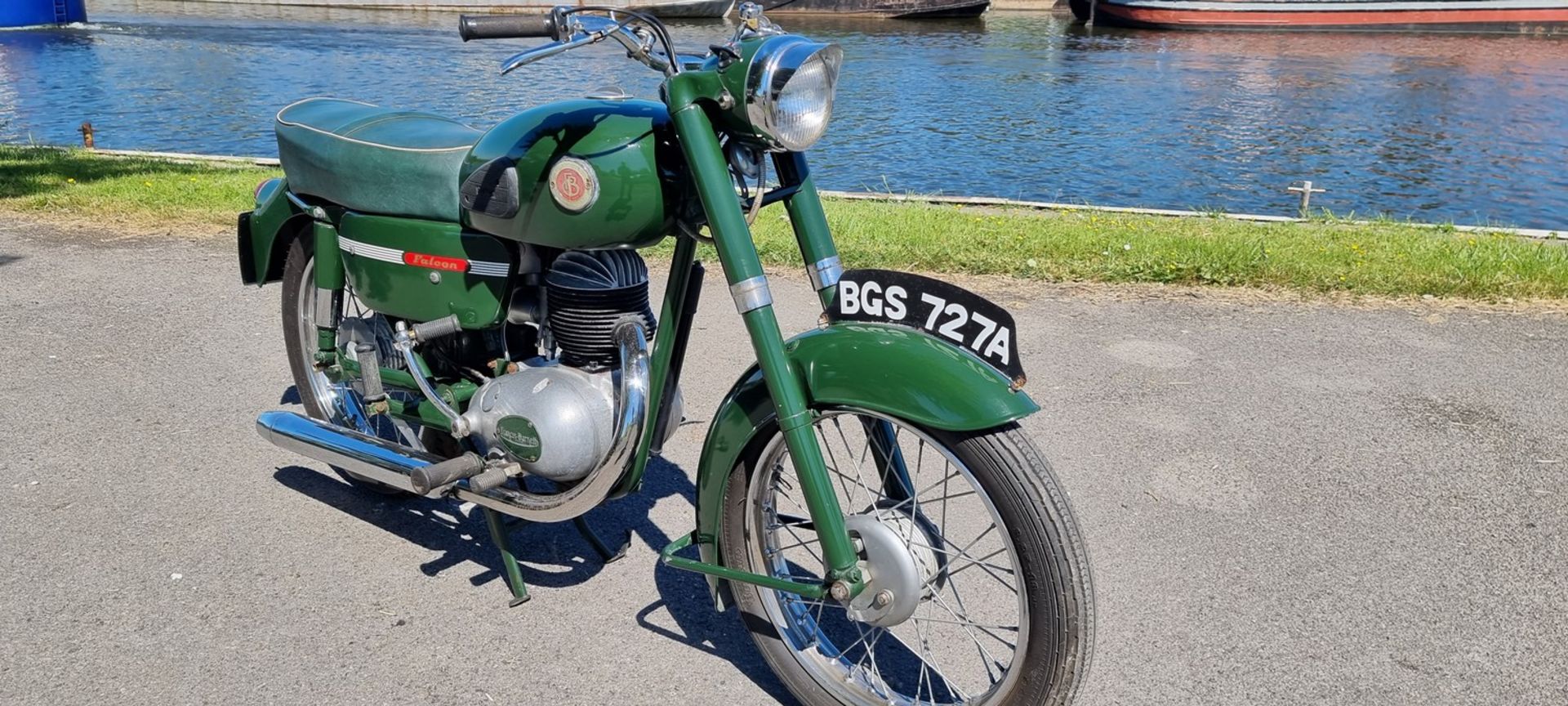1960 Francis Barnett Falcon 87, 199cc. Registration number BGS 727A. Frame number BF 89027. Engine - Image 15 of 15