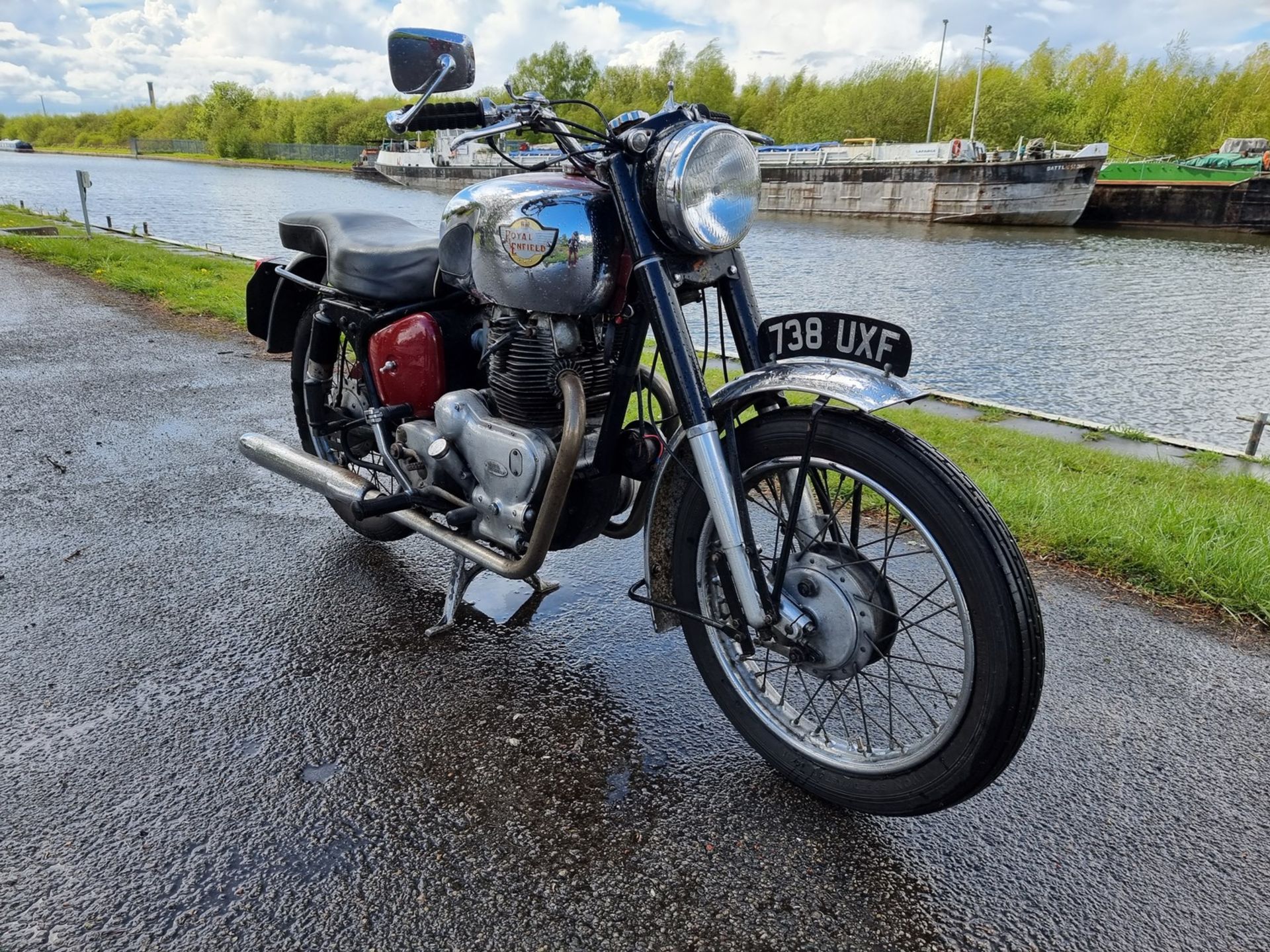 1958 Royal Enfield Constellation, 693 cc. Registration number 738 UXF (non transferrable). Frame - Image 15 of 16