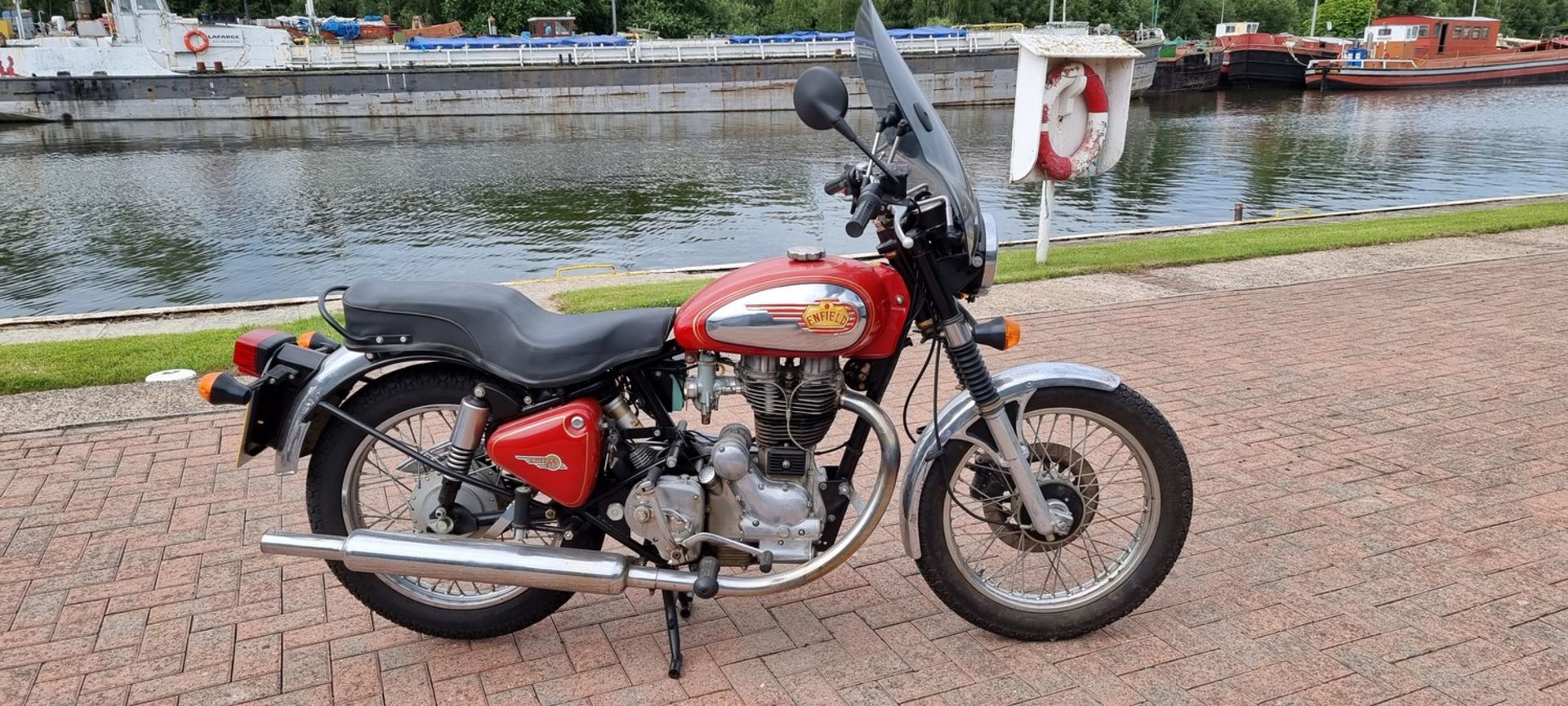 1990 Royal Enfield Bullet 500, 499cc. Registration number H310 YAT. Frame number OB5237H. Engine