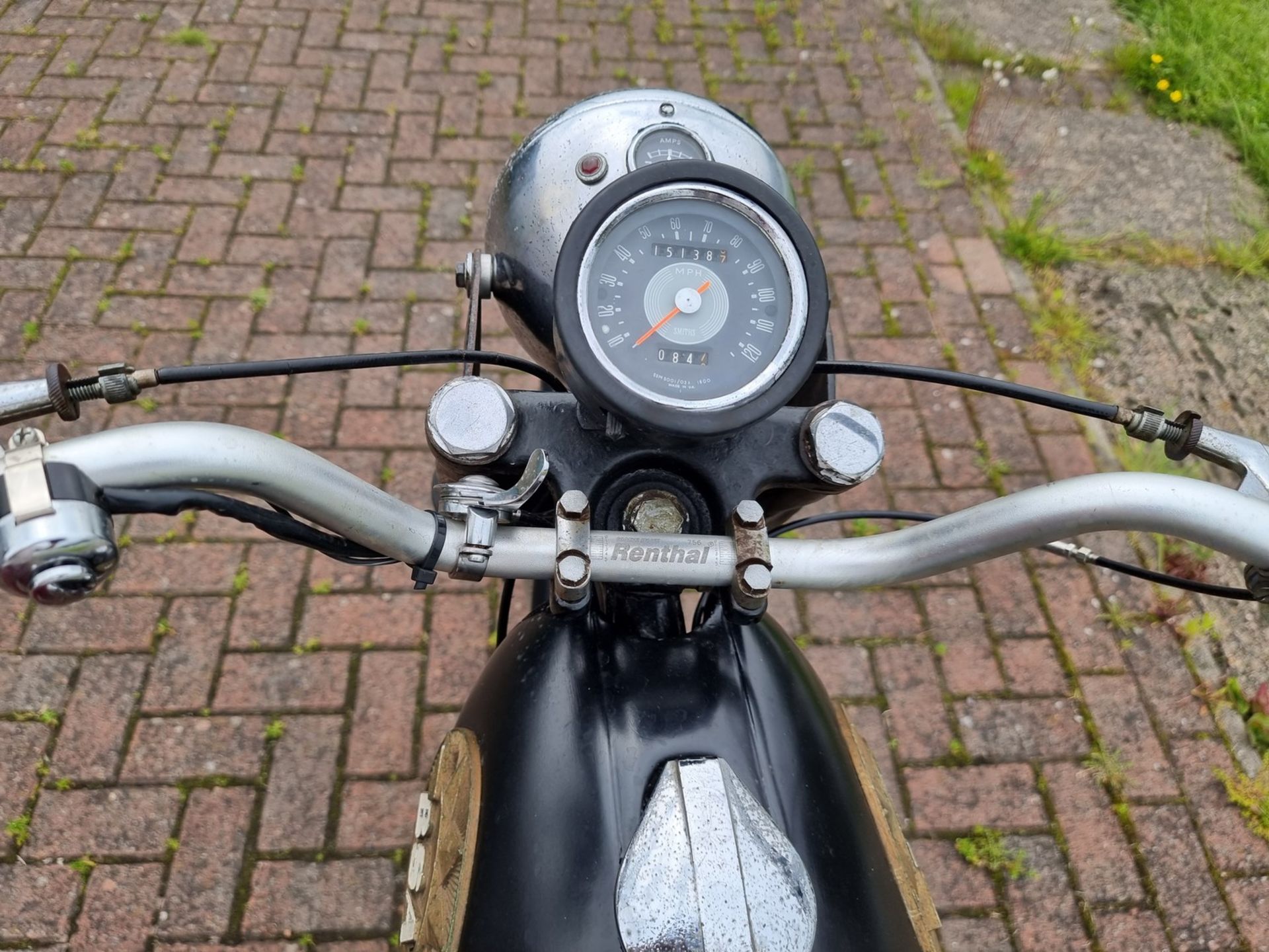 1968 BSA Starfire, 250 cc. Registration number CVG 102F. Frame number B25B 2452. Engine number - Image 12 of 13