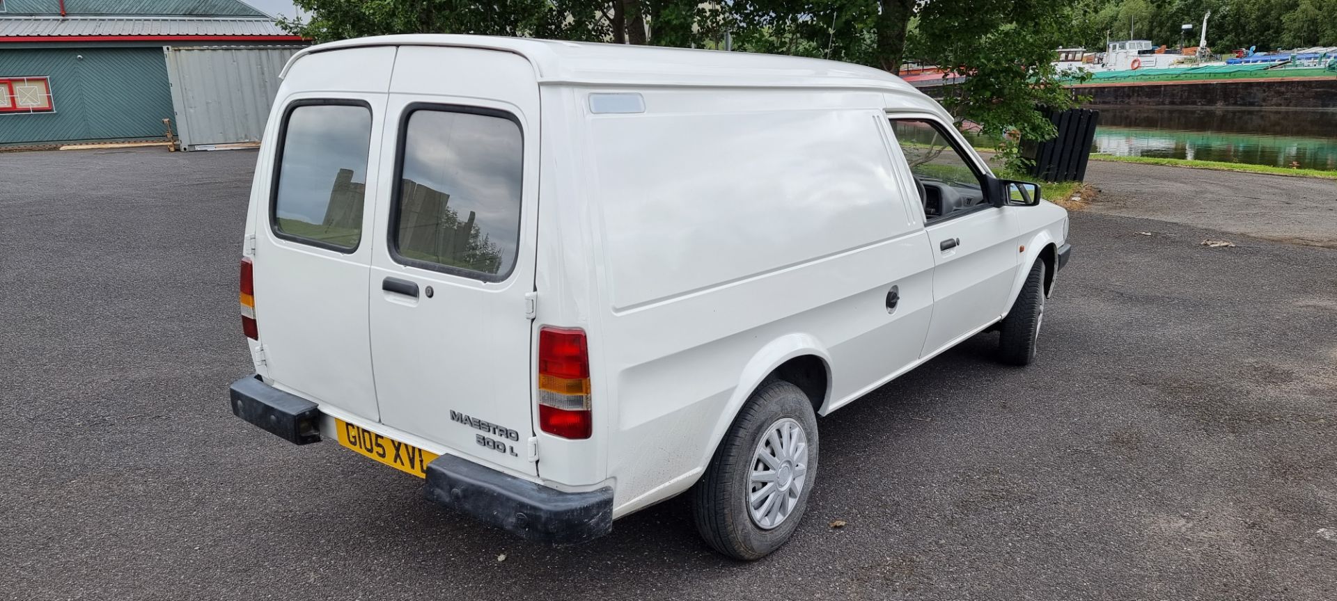 1990 Austin Maestro 500L van, 1275cc petrol. Registration number G105 XVL. - Image 5 of 6