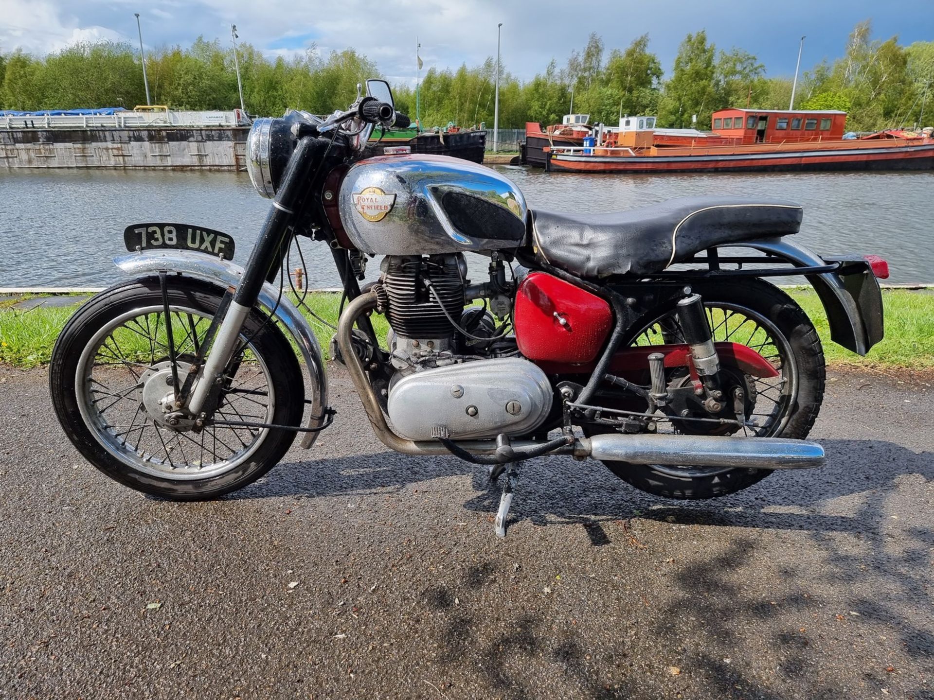 1958 Royal Enfield Constellation, 693 cc. Registration number 738 UXF (non transferrable). Frame - Image 2 of 16