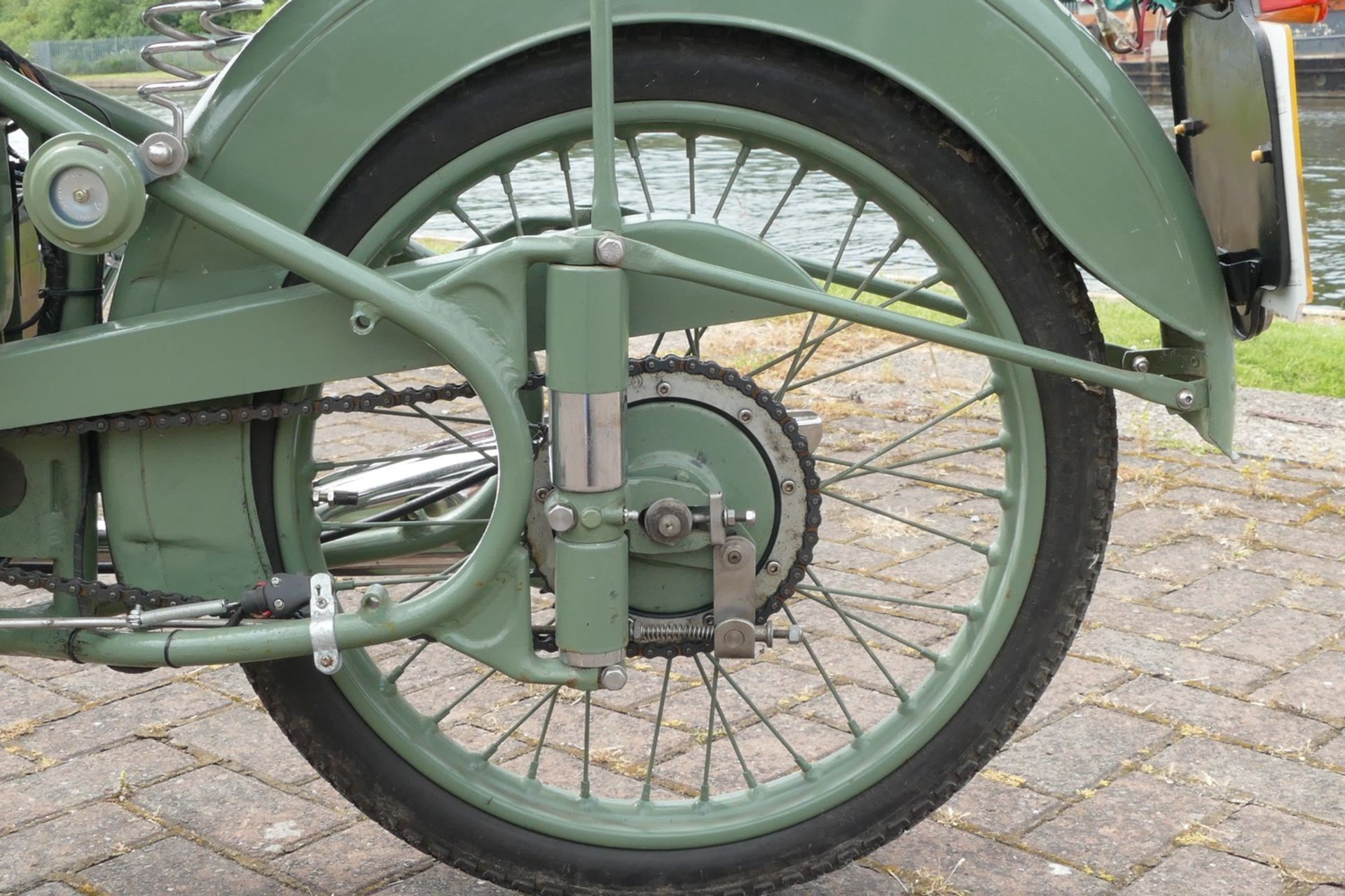 1953 BSA Bantam D1, 125cc. Registration number JKY 632W (see text). Frame number BD2S 12485. - Image 10 of 14