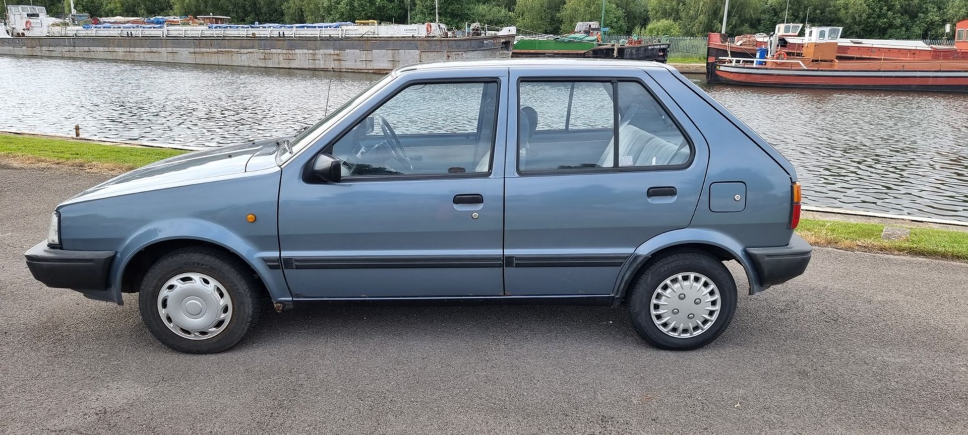 1987 Nissan Micra SGL automatic, 998cc. Registration number E549 BPU. Chassis number K10 429826. - Image 15 of 15