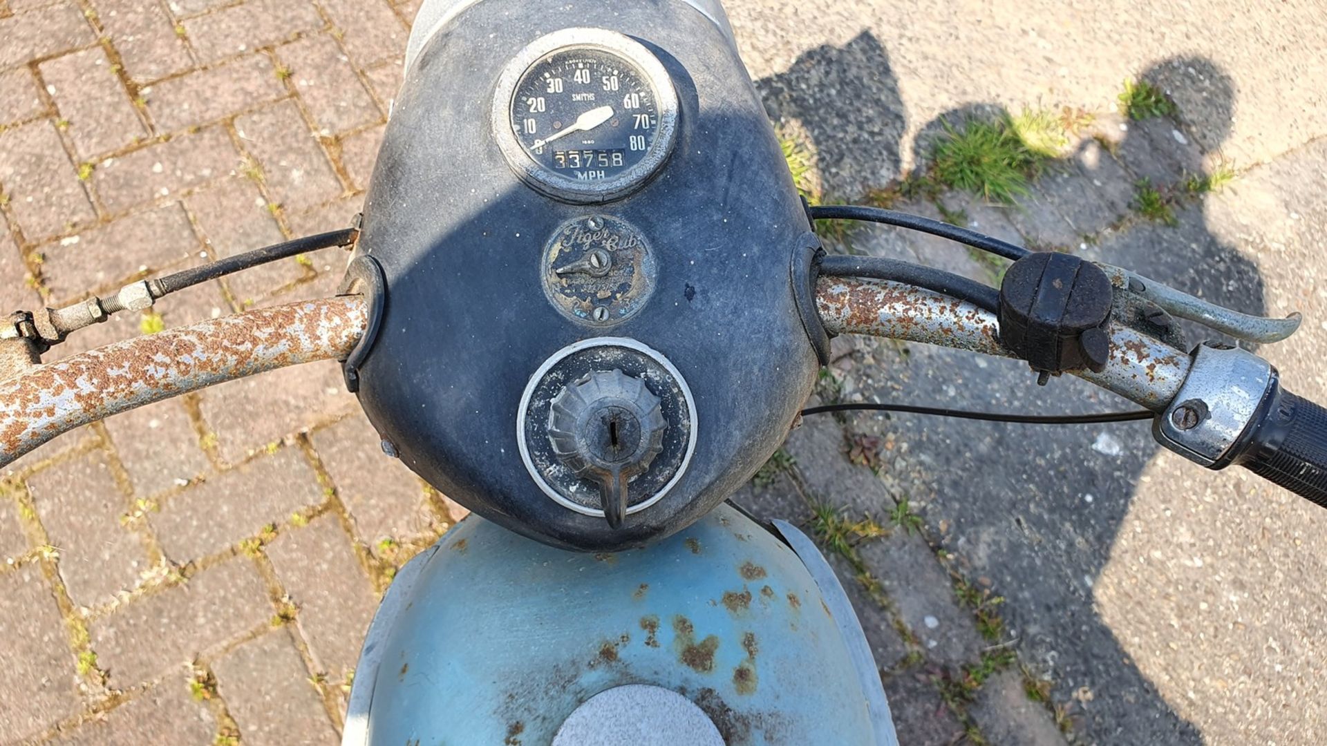 1955 Triumph Tiger Cub, 200cc. Registration number VTN 180. Frame number T11013 (not found). - Image 13 of 15