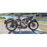 1938 Benelli M37 250 TNE, 248cc. Registration number 741 XUN. Frame number 25-10352. Engine number