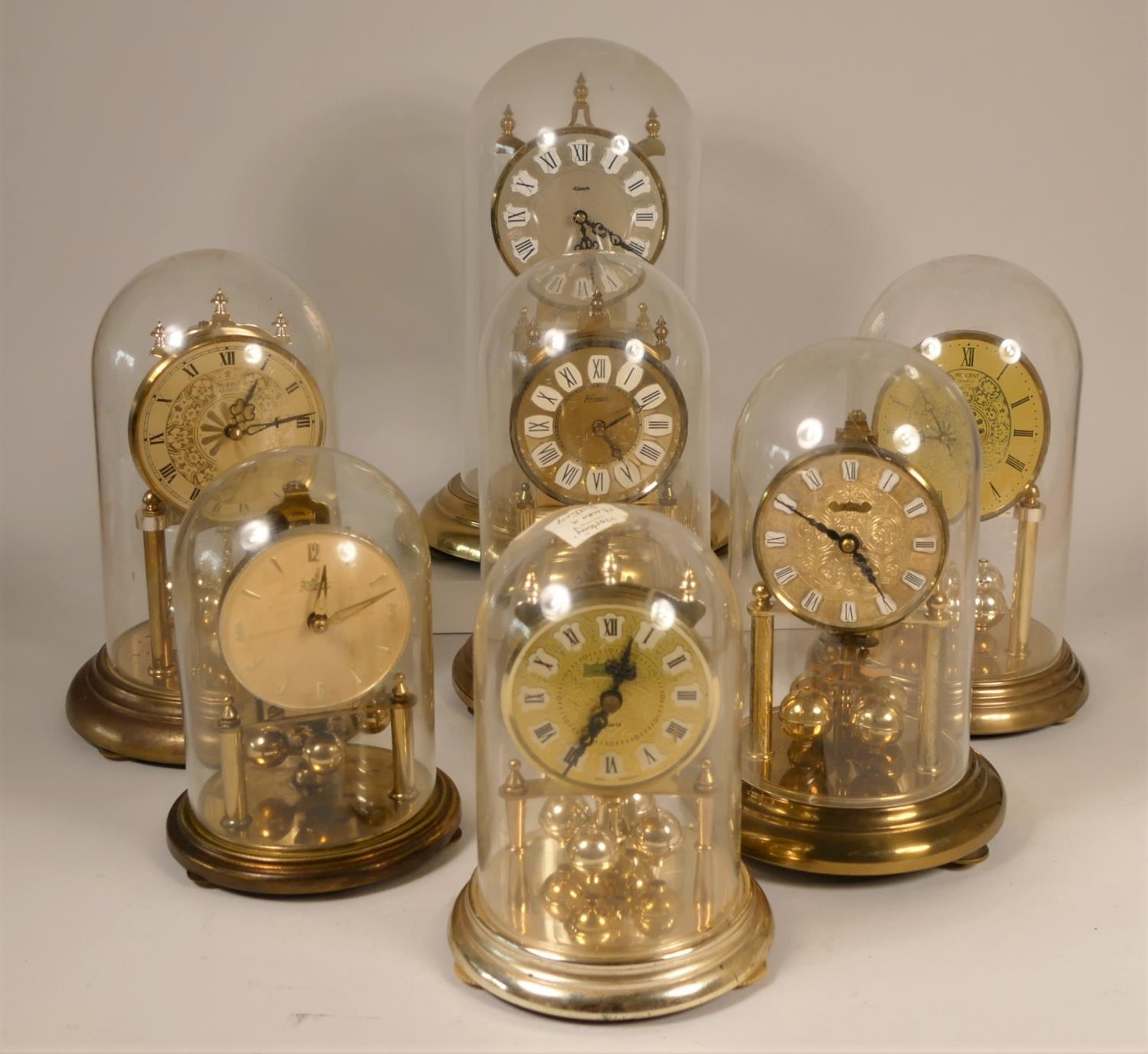 A collection of clocks to include, a Schatz anniversary clock, a Bentima 8 day mantel clock, a - Image 2 of 3