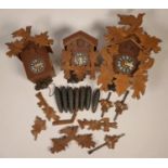 A collection of cuckoo clocks (2)