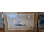 David Bell, Lincoln Castle, signed print, Ed Mandon, Waves, oil on canvas, I. Baxter, Farmhouse, ltd