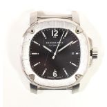 Burberry, a stainless steel gentleman's automatic date wristwatch, ref. BBY 1202, 25 jewel visible