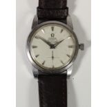 Omega Seamaster, a stainless steel automatic gentleman's wristwatch, c.1958, with subsidiary seconds