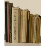 A collection of books to include, Fleuron Press & Stanley Morison, The Fleuron, Nos 1-7, 1923 -1930,