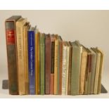 A collection of books to include, Private Presses Folio Society; Golden Cockerel, Bodley Head,