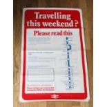 Four Double-Royal posters, Intercity changes to train times on East Coast main line (9/10
