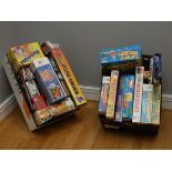 A collection of board games to include Operation, Connect 4, Guess Who, Buckaroo, Bed Bugs and