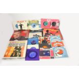 A collection of over eighty vinyl LP's & 45's, artists to include - Neil Diamond, Jonny Nash, Jim