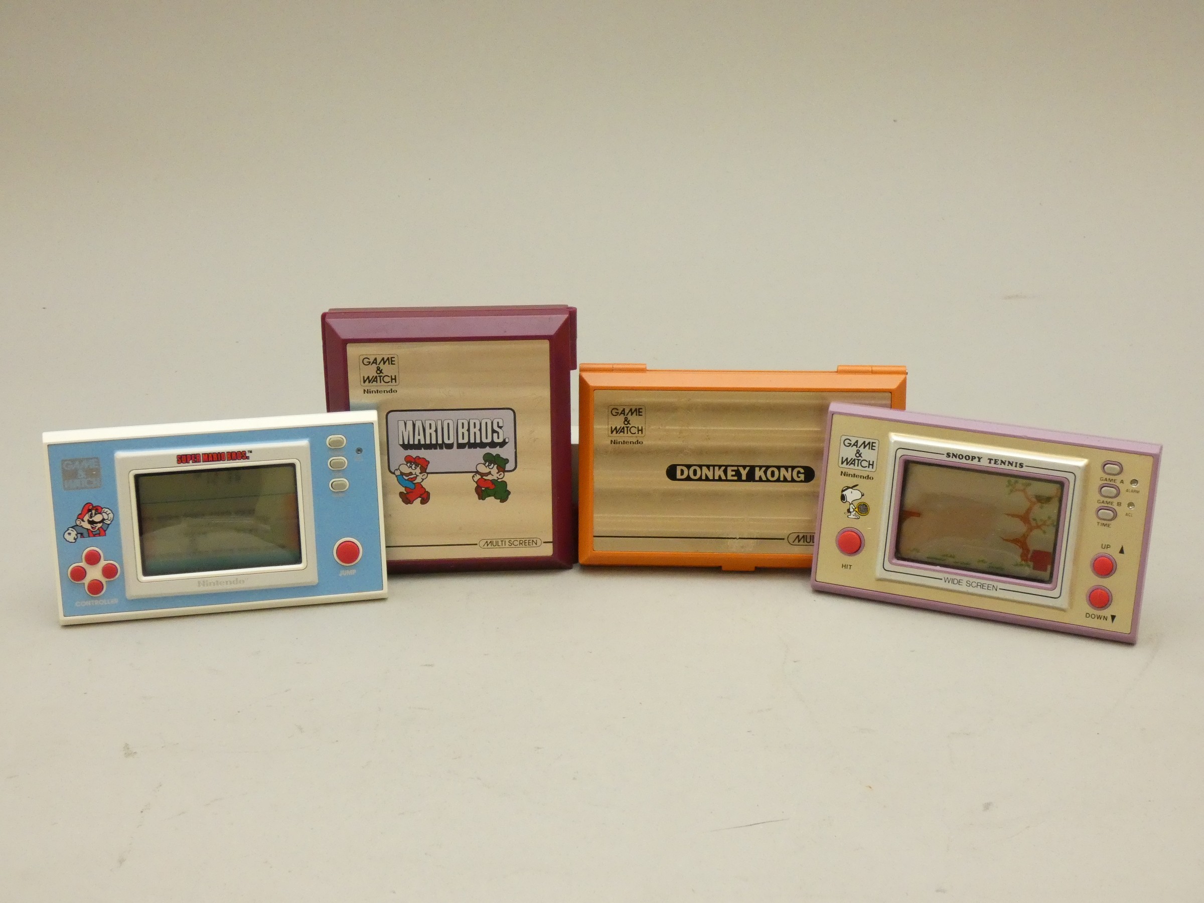 A collection of Nintendo Games and watch handheld games to include, Donkey Kong, Mario Bros., - Image 2 of 2