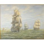 Max Parsons (1915-1998), nautical scene, oil on board, signed lower right, 50 x 39 cm