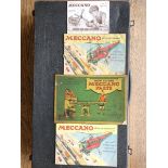 An extensive collection of Meccano instruction leaflets, advertising parts & accessory pamphlets