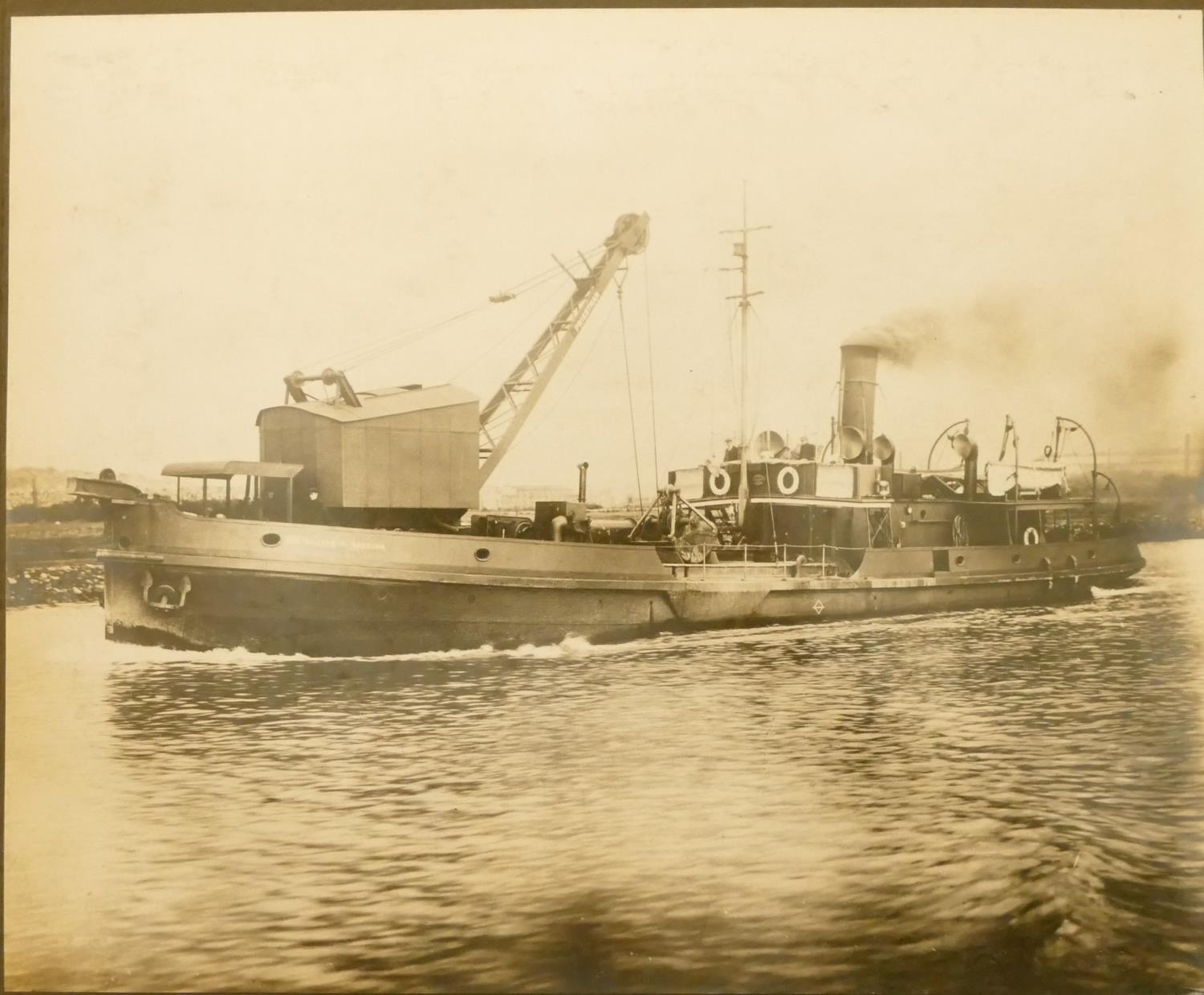 Brian Masterman Collection; Four brass shipping company wall plaques, A.F. Budge, P.K.Harris, - Image 6 of 12