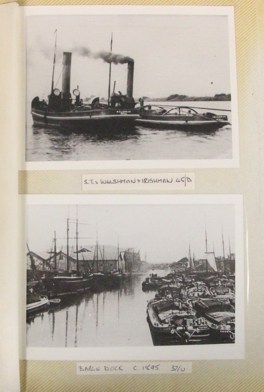 Brian Masterman Collection; four albums of photographic reproductions of nautical postcards, - Image 3 of 12
