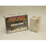 A boxed Atari 7800 serial number X-9383816783, together with power supply unit, mini stick