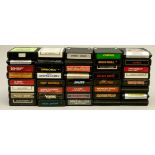 A collection of over 30 Atari 2600 game cartridges to include, 32 in 1 game cartridge, Deadly Discs,