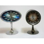Two Rhythm alarm clocks c.1960's, together with a collection of novelty and mid century mantel