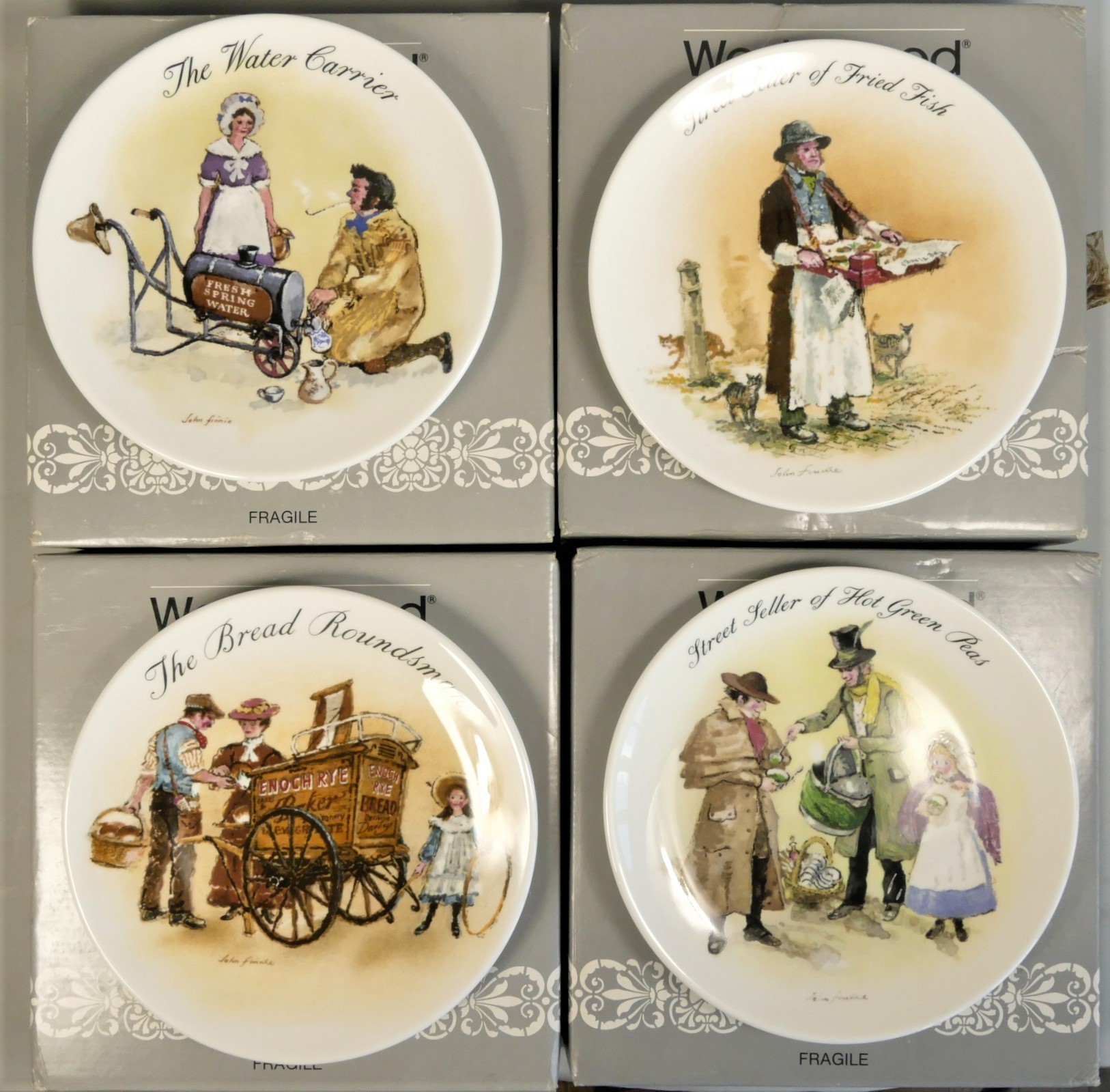 A collection of ceramics to include - Wedgewood collector plates (boxed) Franklin Mint collector - Image 8 of 8