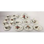 A Royal Albert ' Ballerina' part dinner service with Duchess cups and saucers, together with a