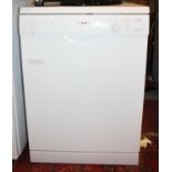 A Bosch (SMS50T02GB/45) dishwasher, with five programmable wash settings