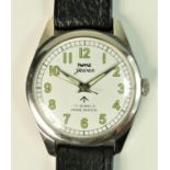 hmt Jawan Parashock, manual wind stainless steel gentleman's wristwatch, case numbered 1407002,