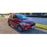 2019 Ford KA+ Active, 1.2 VCTI 85PS. Registration number YW19 FCL. Chassis number MAJUXXMTKUKC59049.