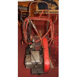 W.Bateman & Co Sellarc electric wheeled 5hp compressor, untested