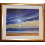 A J. Spinelli oil on board of a coastal scene, signed J. Spinelli 2007?